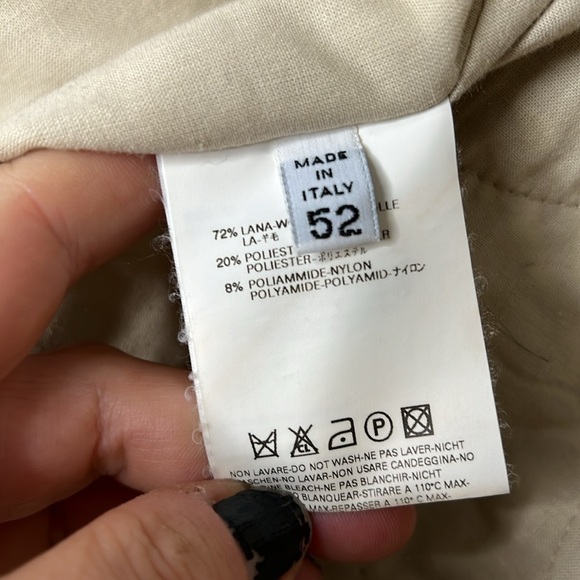 Maison Martin Margiela Men’s Sz 52 Zip Wool Shawl Collar Coat Jacket - Italy - Picture 9 of 14